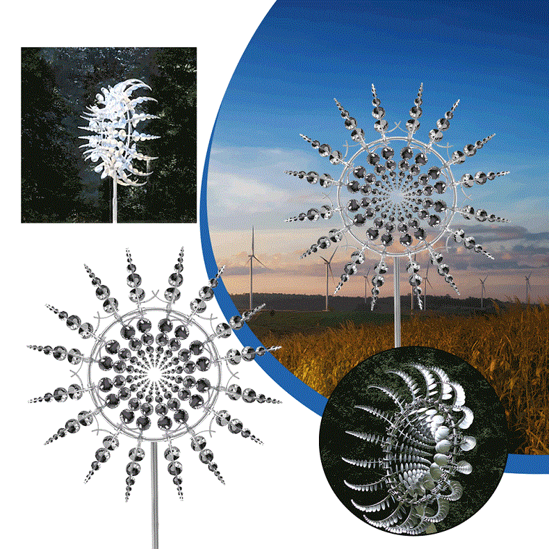 Magical Garden Wind Spinner