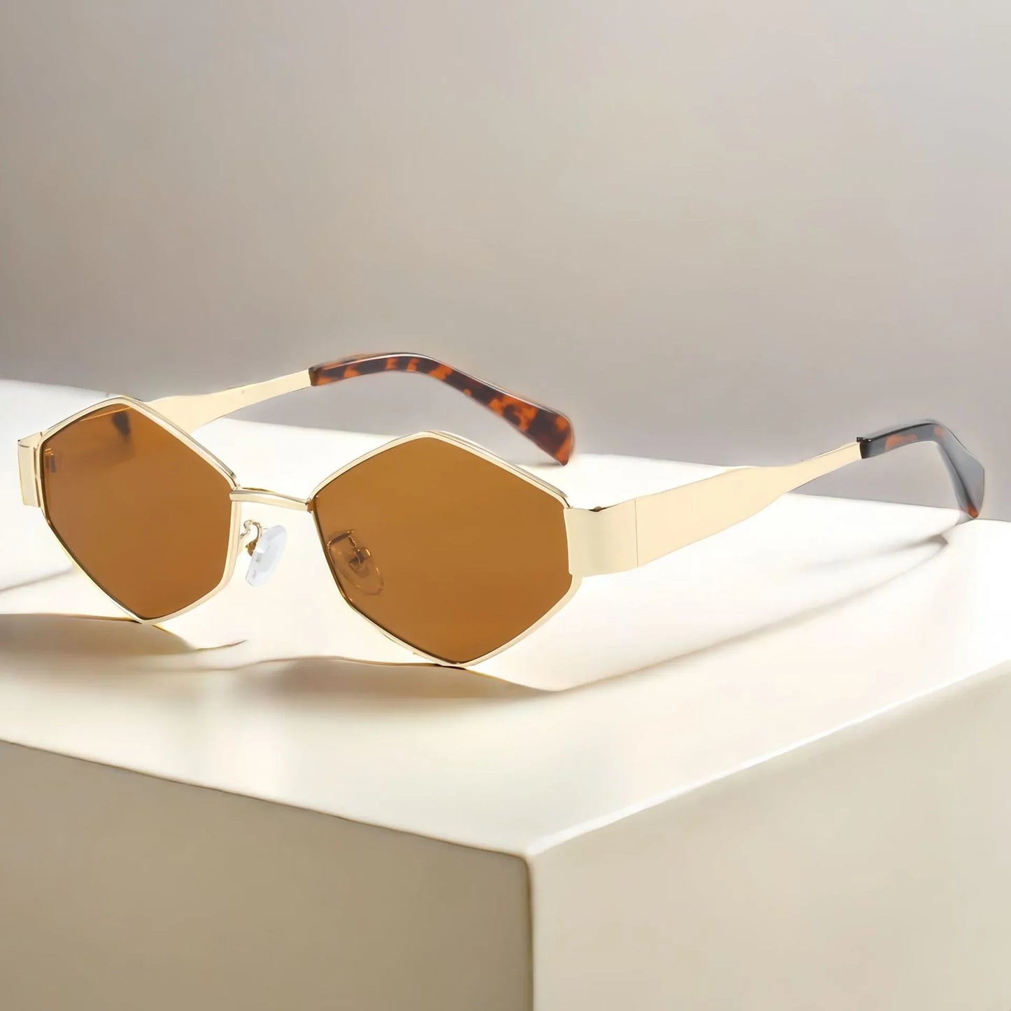 Vintage Hexagon Fashion Sunglasses