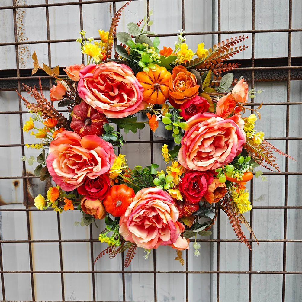 Charming Harvest Wreath Decor