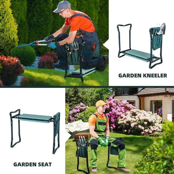 Easy-Fold Garden Helper Seat