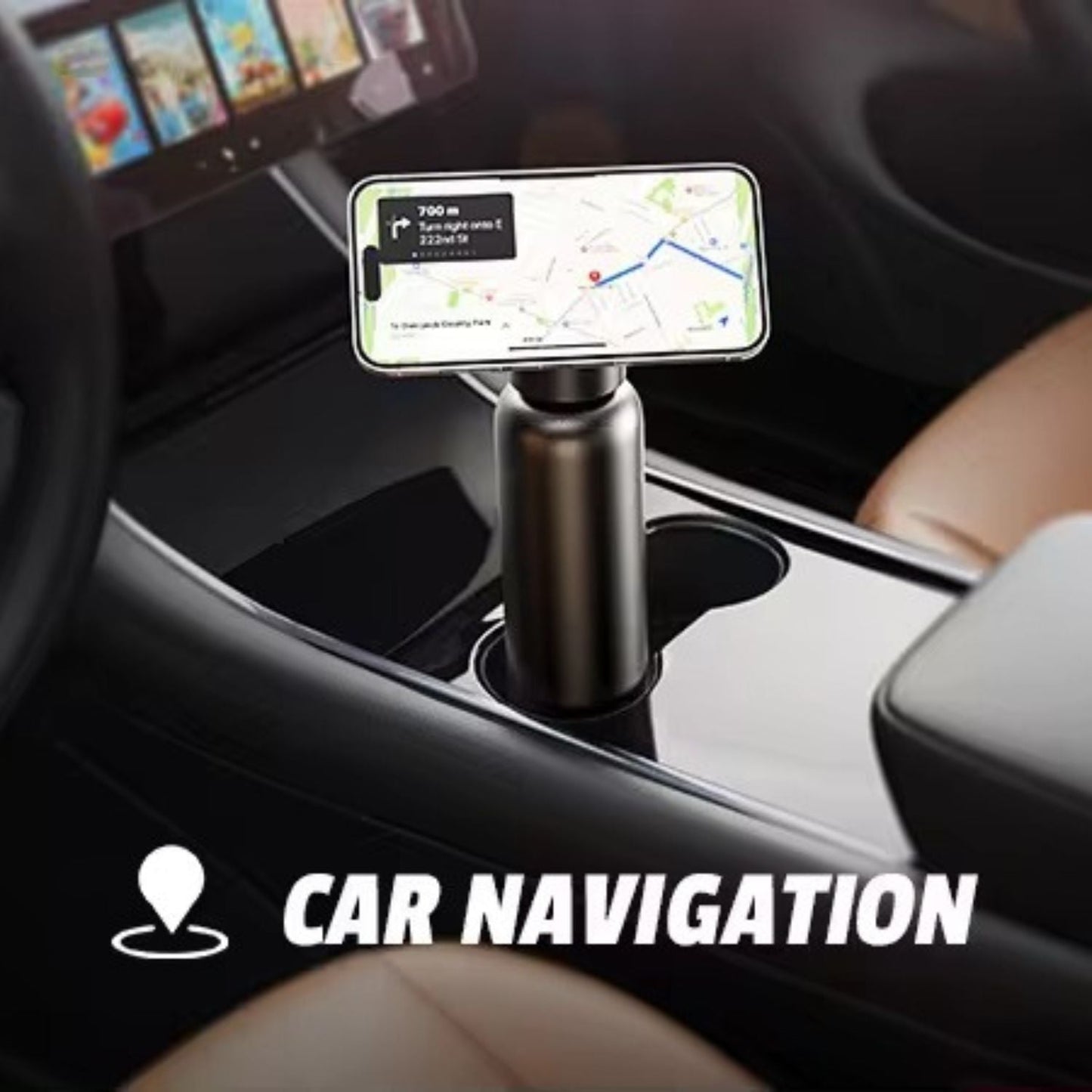 Magnetic Lid Hydration Bottle Holder