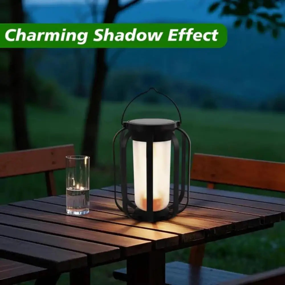 Dancing Flame Solar Lantern