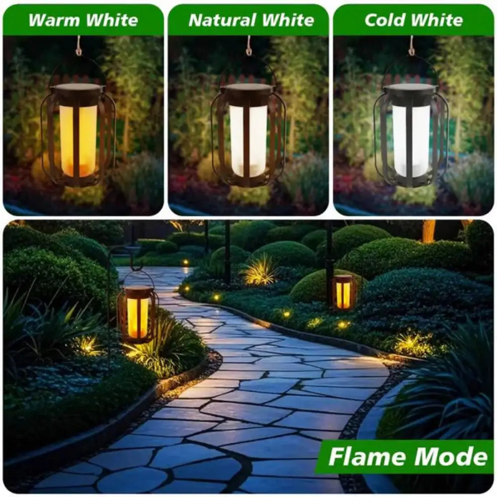 Dancing Flame Solar Lantern