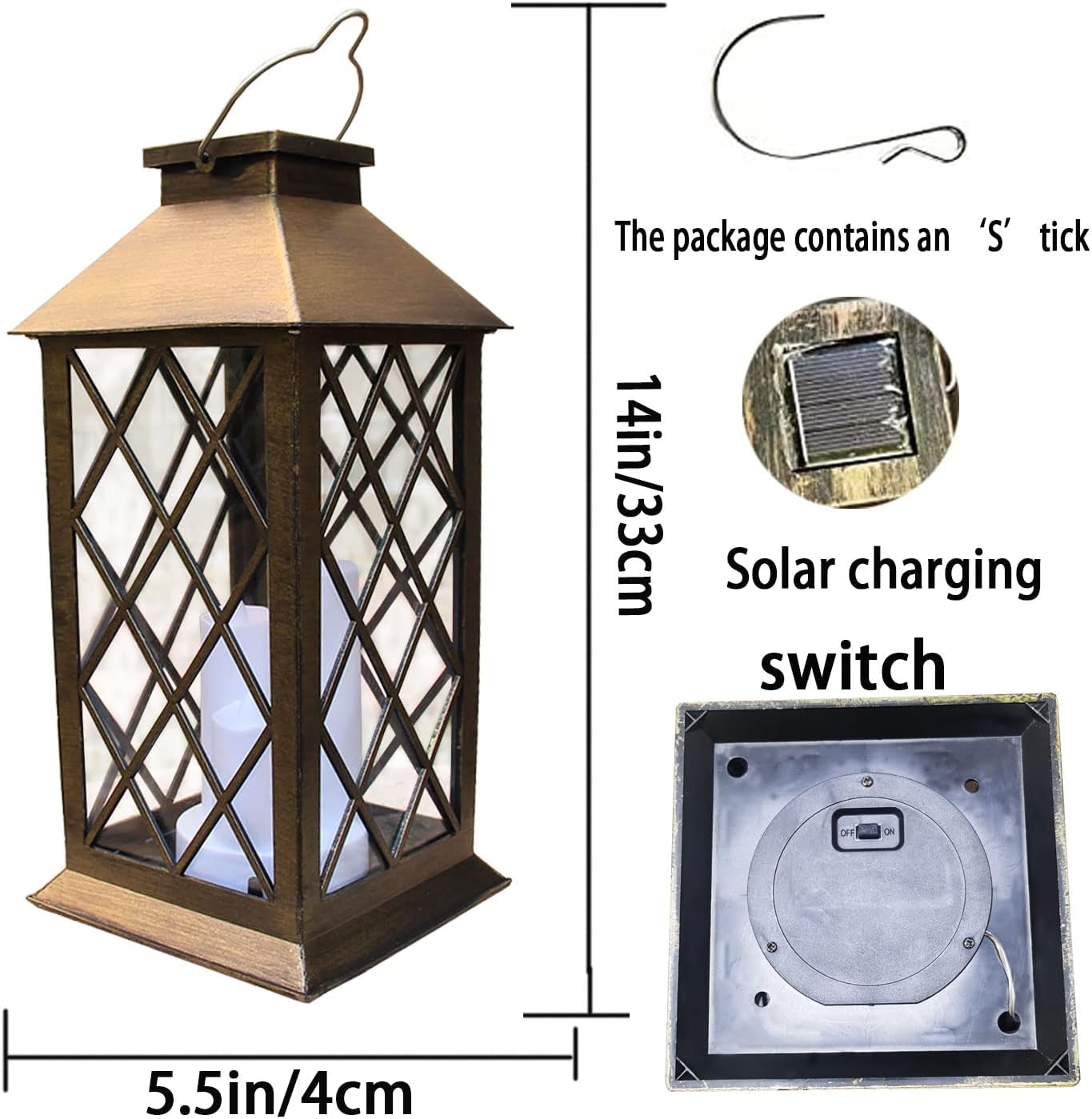 Solar Garden Glow Lantern