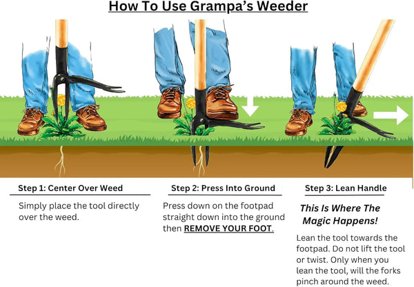 Easy Stand-Up Weed Puller