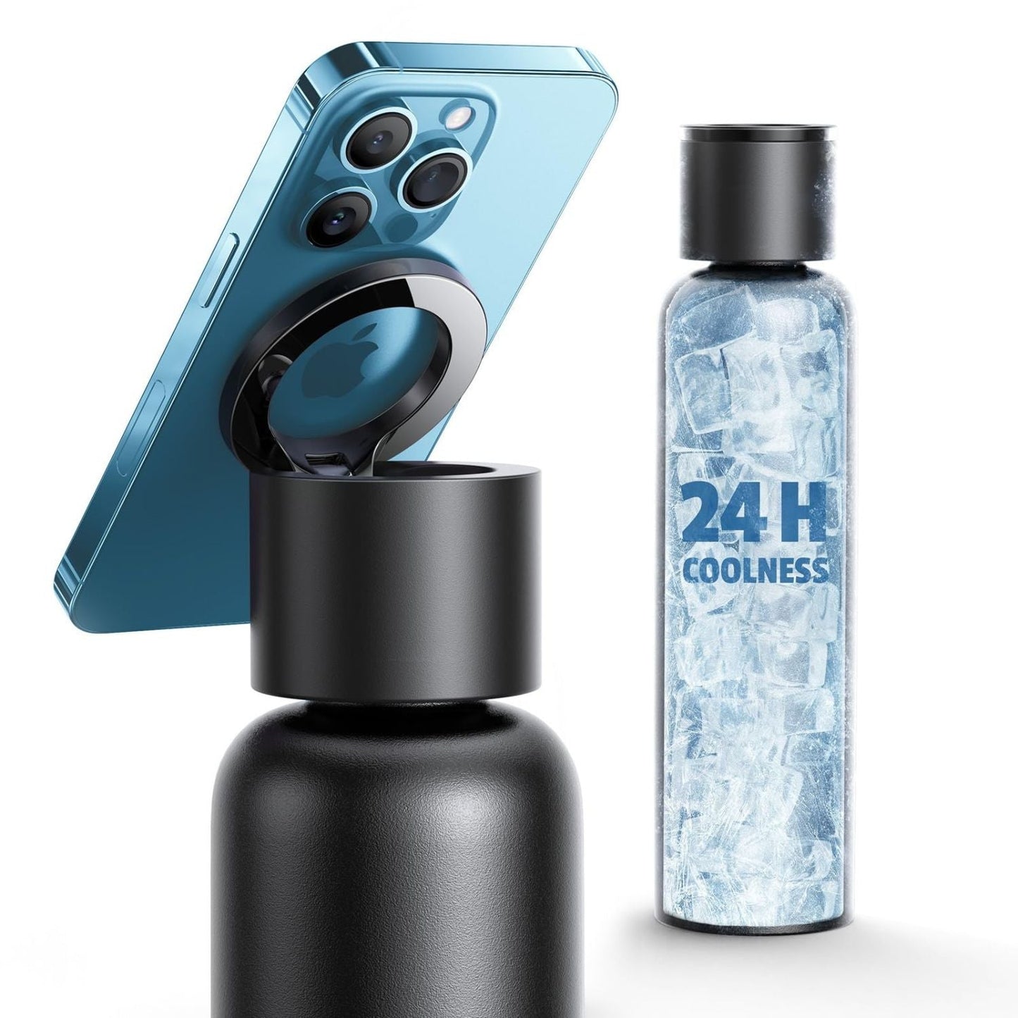 Magnetic Lid Hydration Bottle Holder