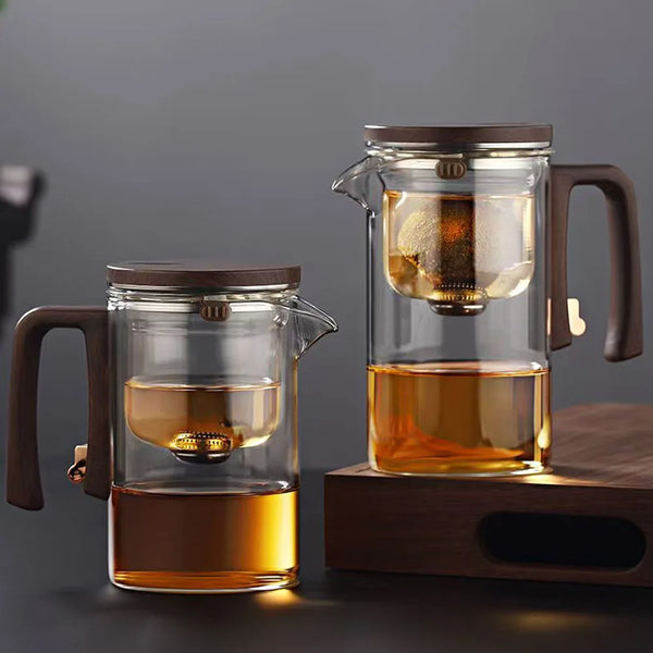 Elegant Glass Tea Infuser Kettle