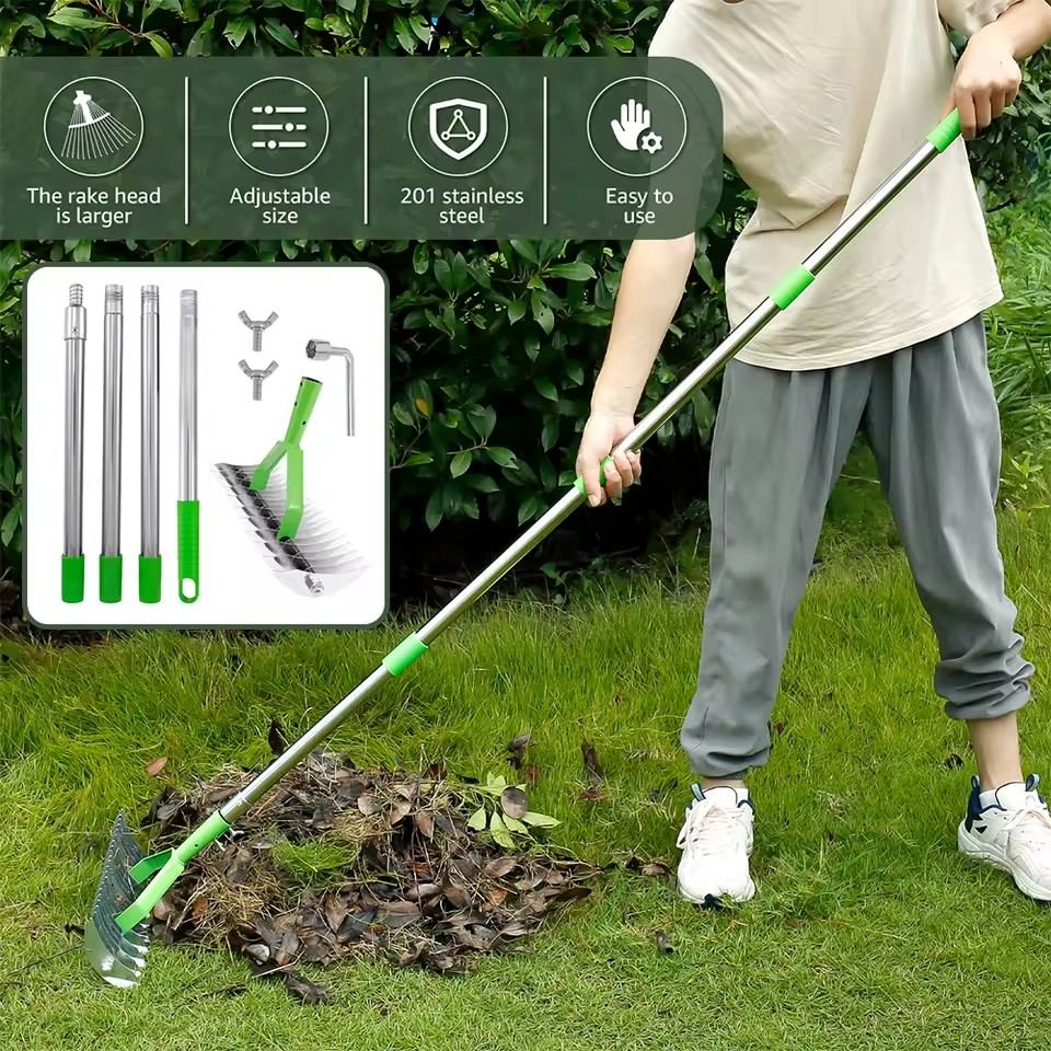 Easy Dethatch Garden Rake