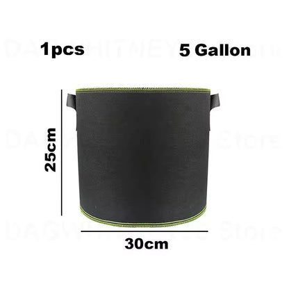 ToughRoot Thick Felt Grow Bags