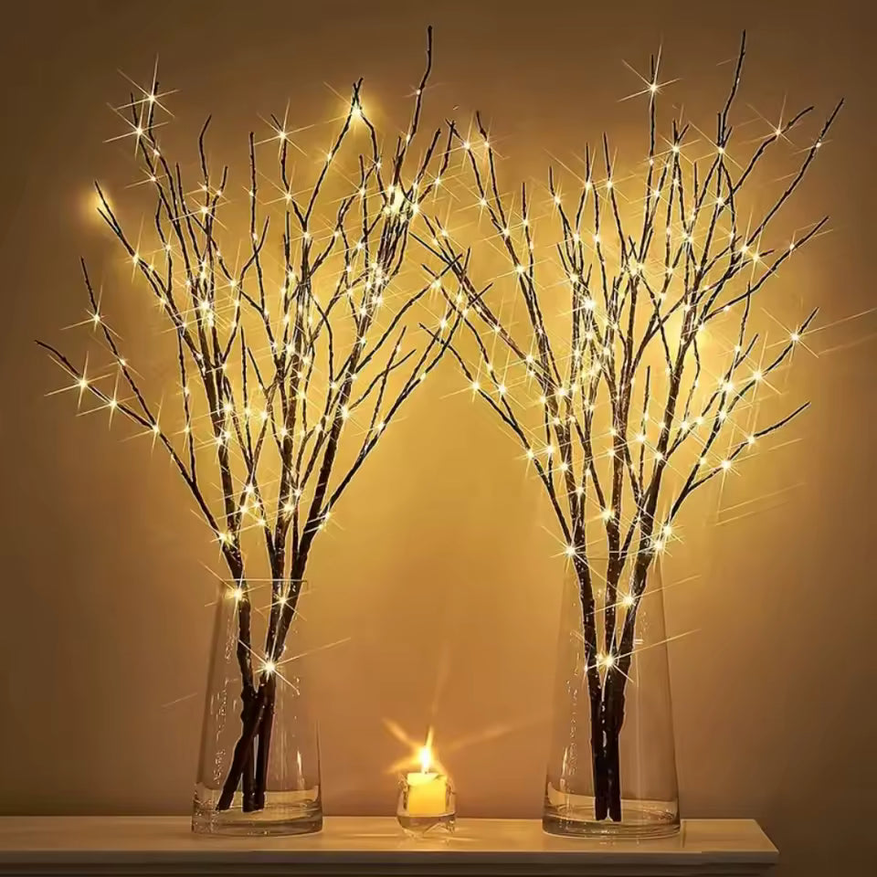 Glow Birch Branch Lights