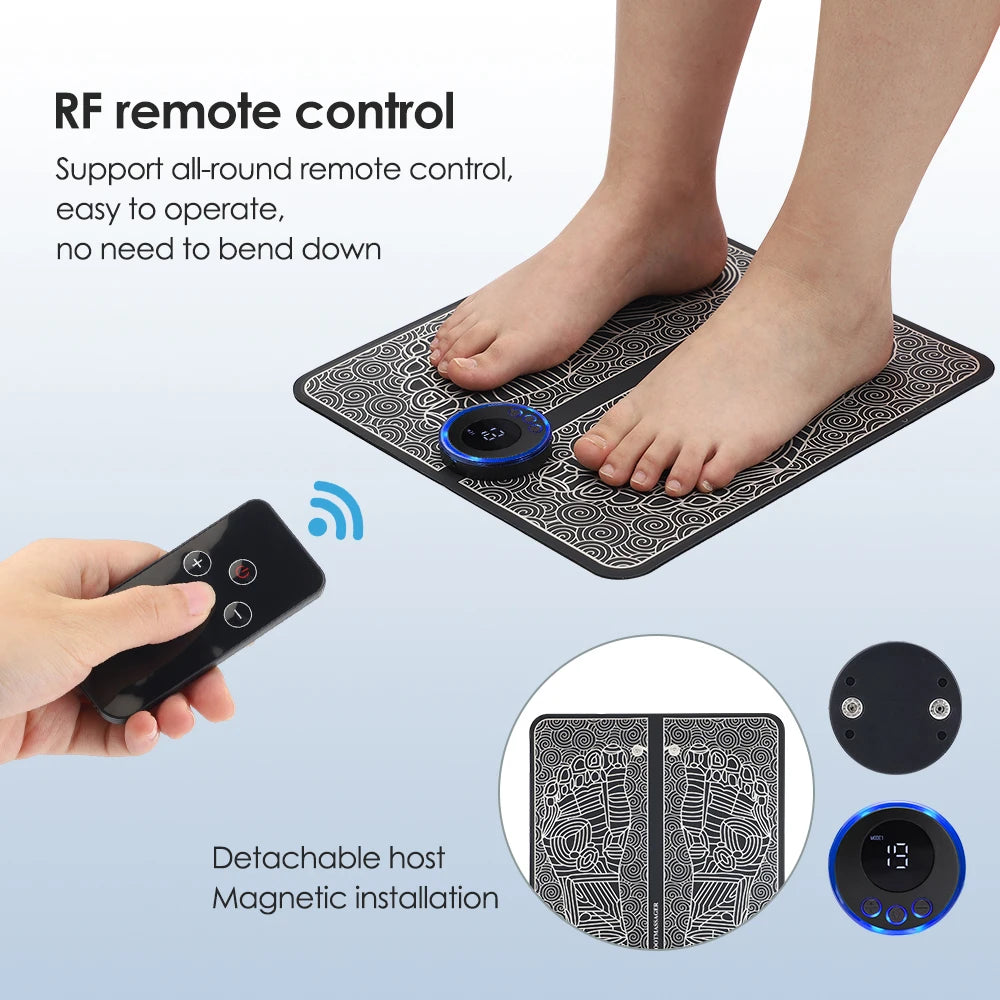 Intelligent EMS Foot Massager Pad