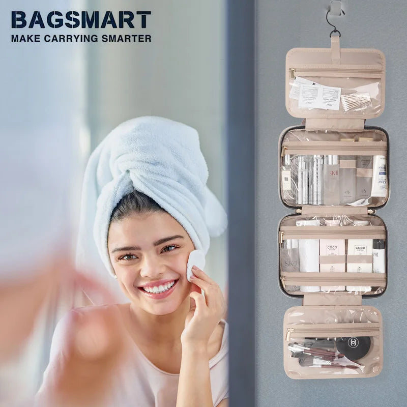 BAGSMART Hanging Toiletry Bag