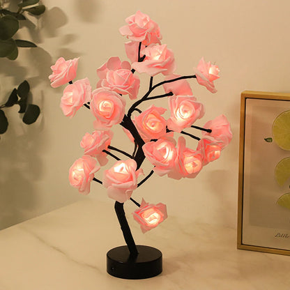 Lovely Rose Tree Lamp