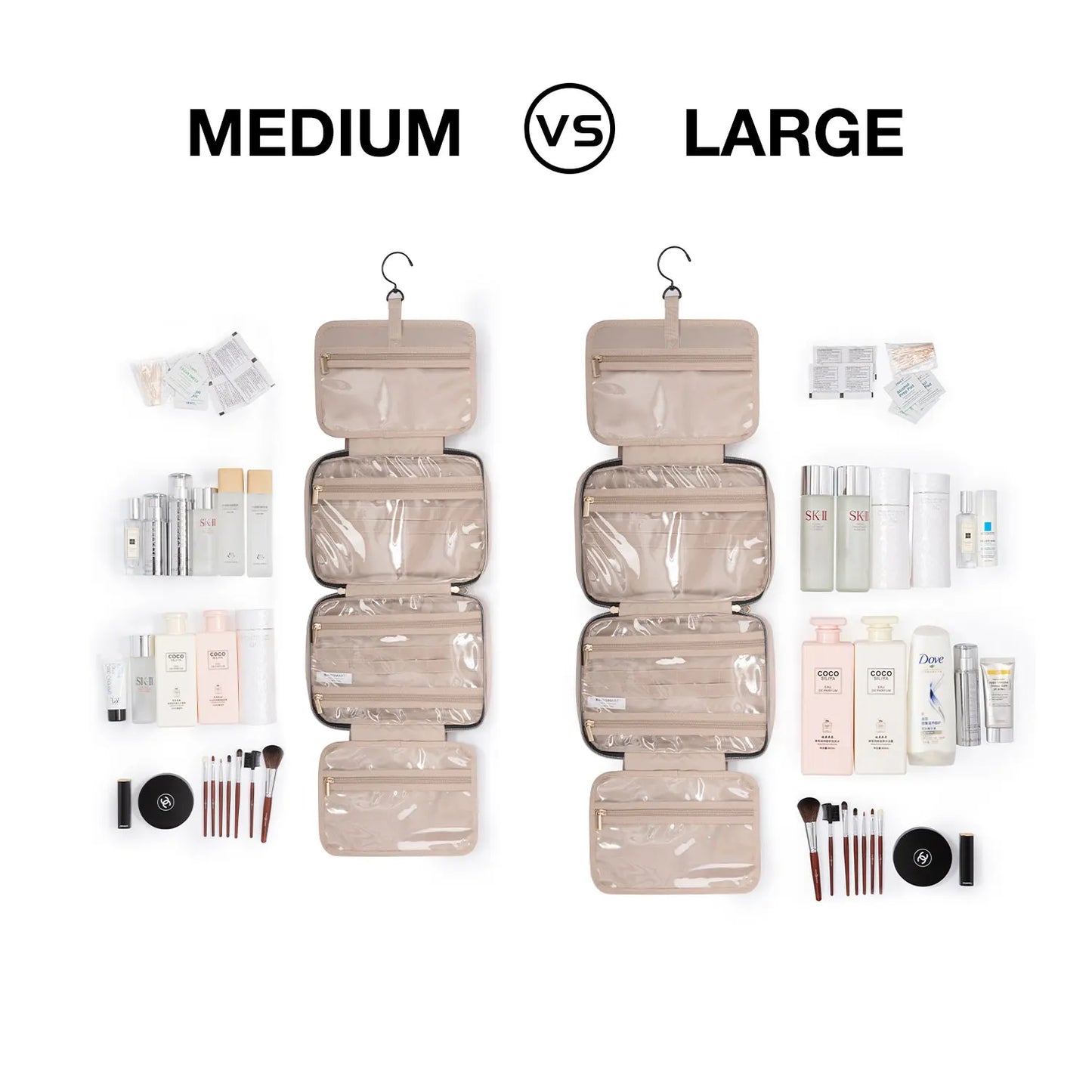 BAGSMART Hanging Toiletry Bag