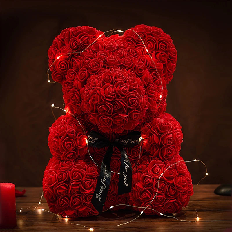 Beautiful Rose Teddy Bear