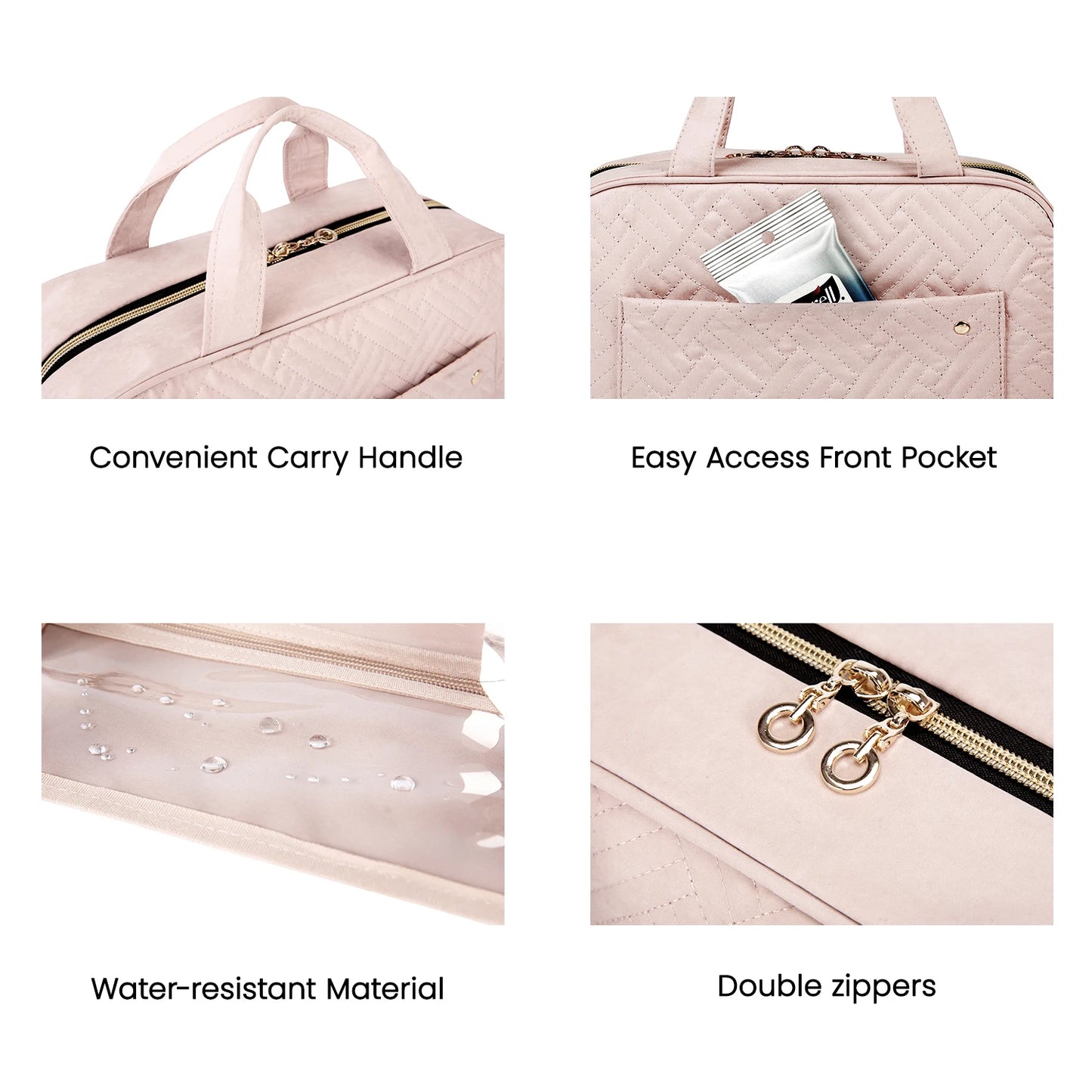 BAGSMART Hanging Toiletry Bag