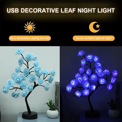 Lovely Rose Tree Lamp