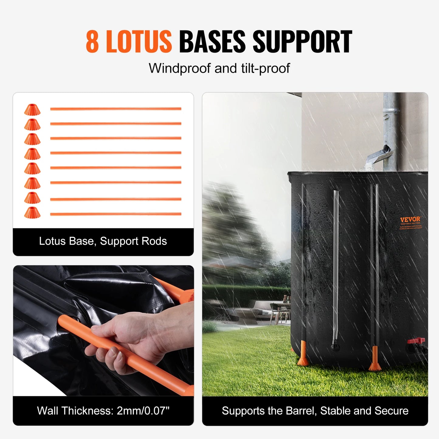 EcoSmart Collapsible Rain Barrel