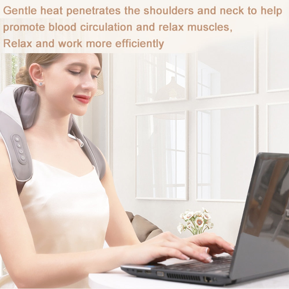 Smart Therapy Heated Neck Massager