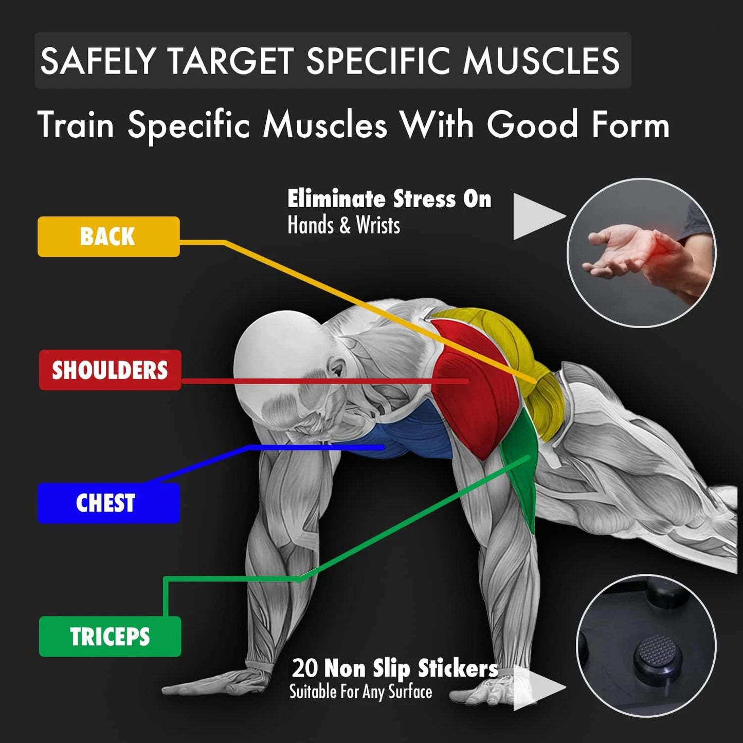 Ultimate Pushup Workout Board Set