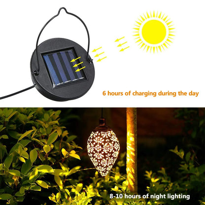 Moroccan Solar Garden Lantern