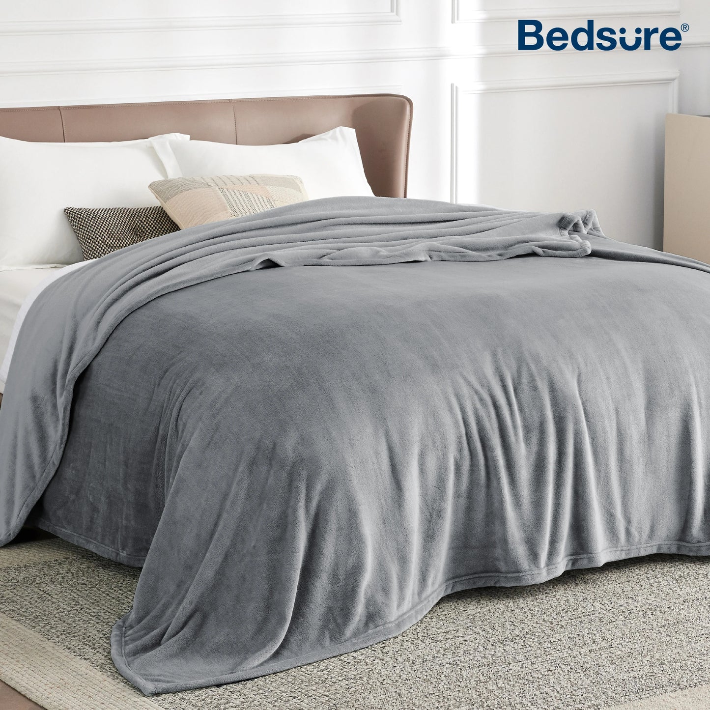 Bedsure Fleece Blanket Cozy Soft Throw