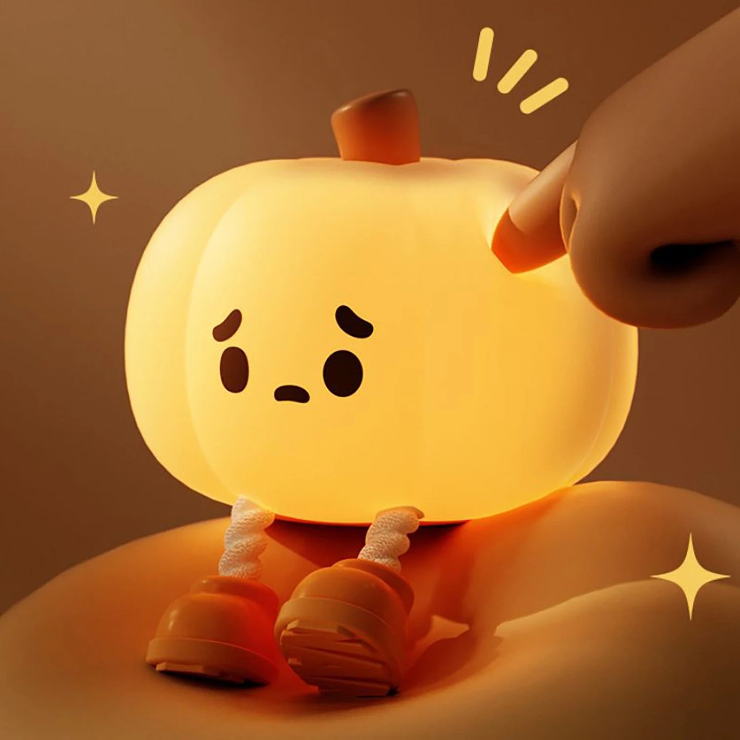 Glow Pumpkin LED Night Light