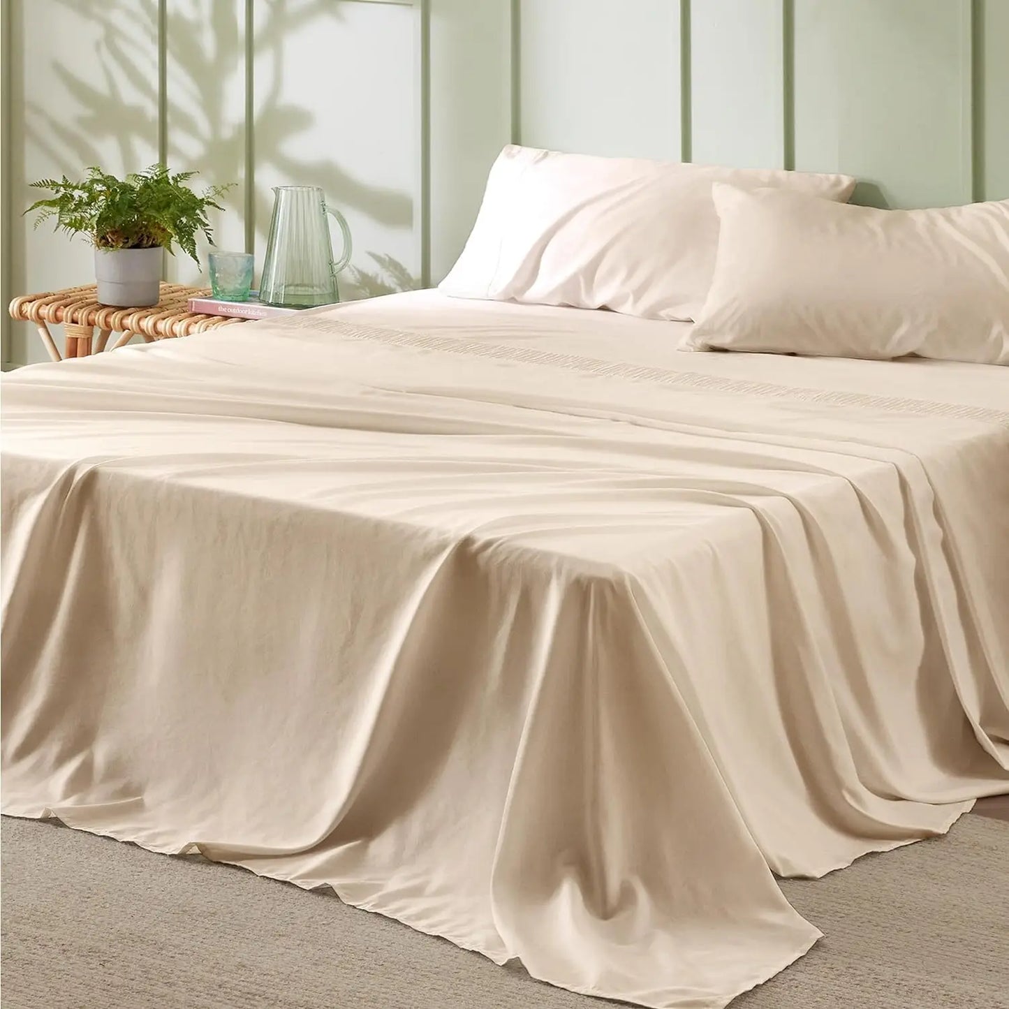 Bedsure Luxury Cooling Soft Sheets