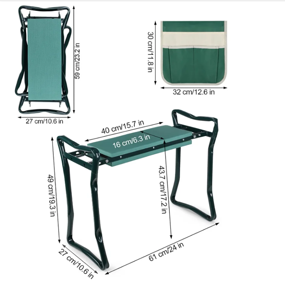 Easy Kneel & Relax Garden Seat