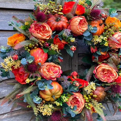 Charming Harvest Wreath Decor