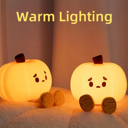 Glow Pumpkin LED Night Light