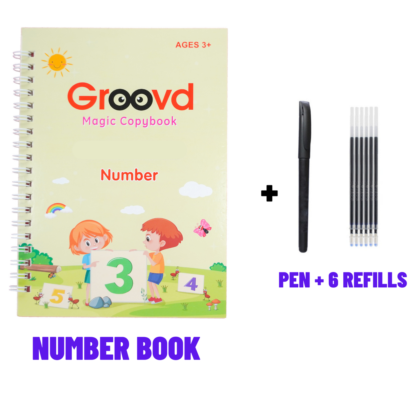 Grooved Magic Copybooks