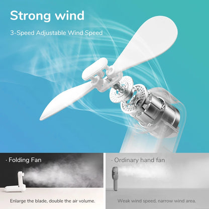 Pocket Breeze Fan & Charger