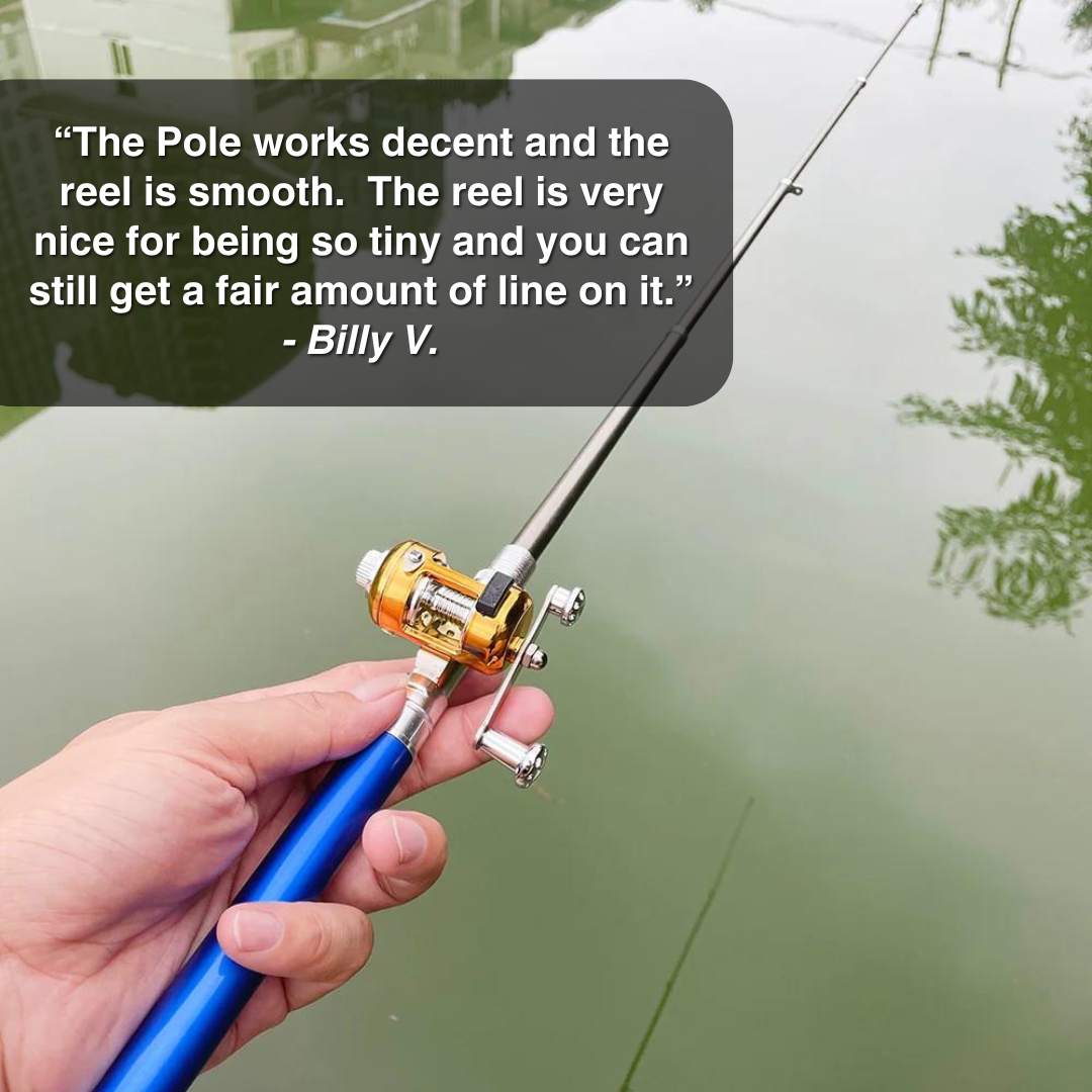 Pocket Fishing Rod Combo