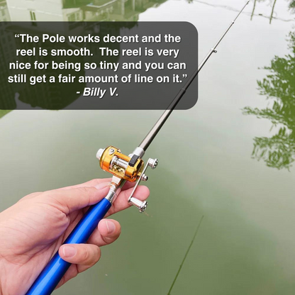 Pocket Fishing Rod Combo