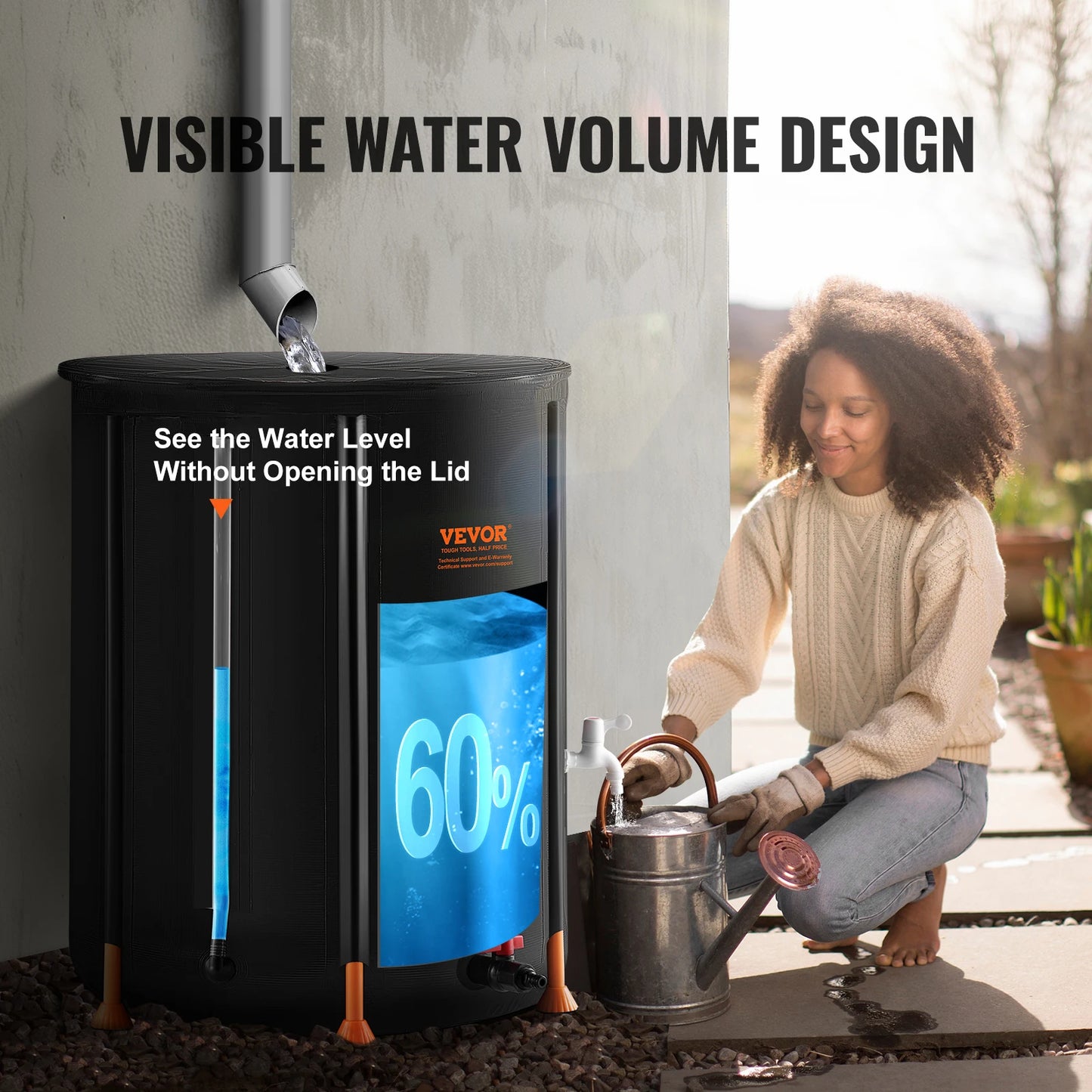 EcoSmart Collapsible Rain Barrel