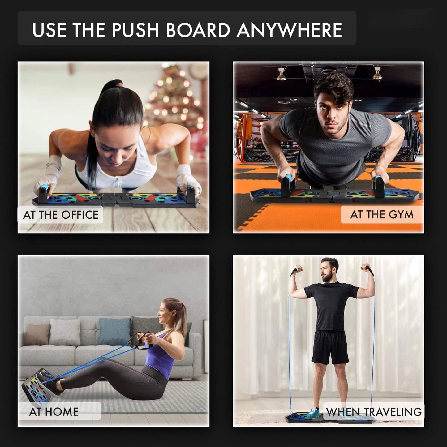 Ultimate Pushup Workout Board Set