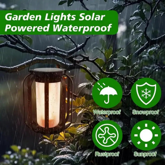 Dancing Flame Solar Lantern