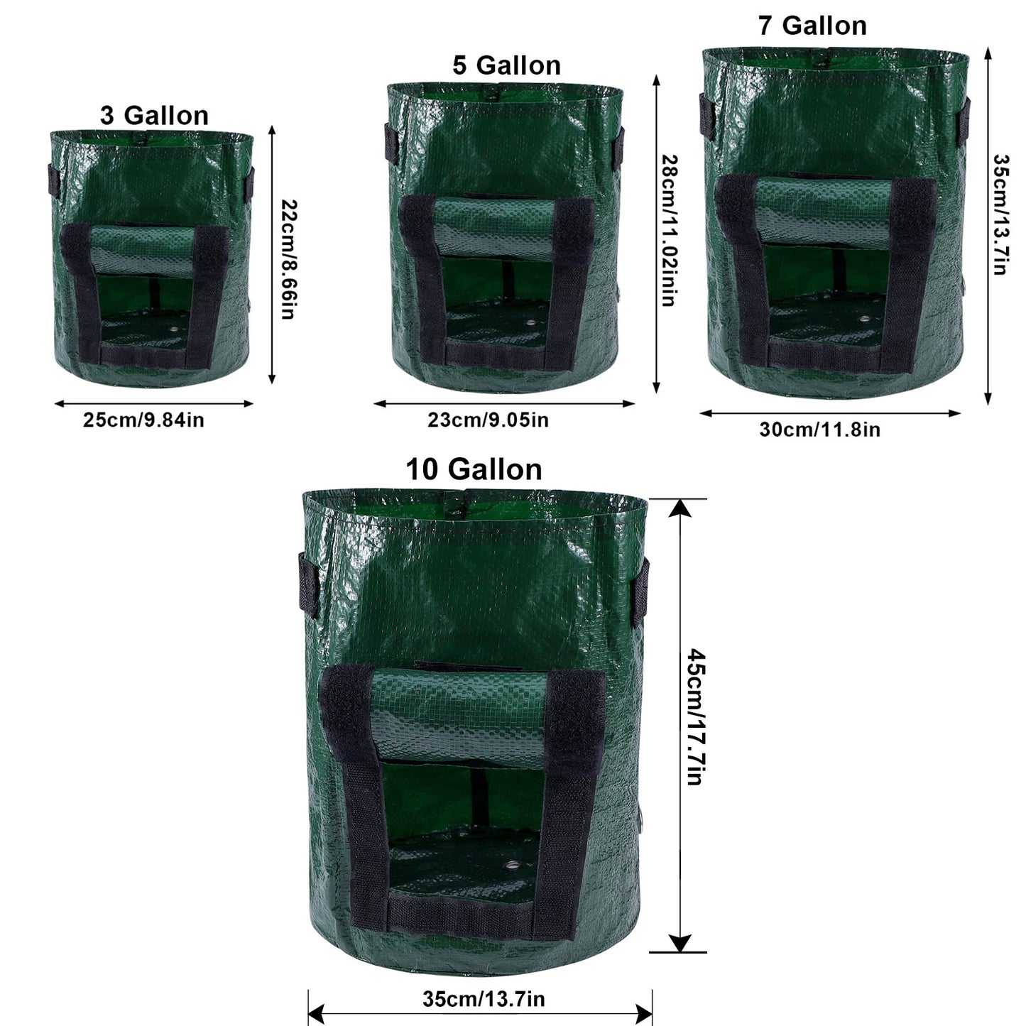 EasyGrow Balcony Garden Plant Bags