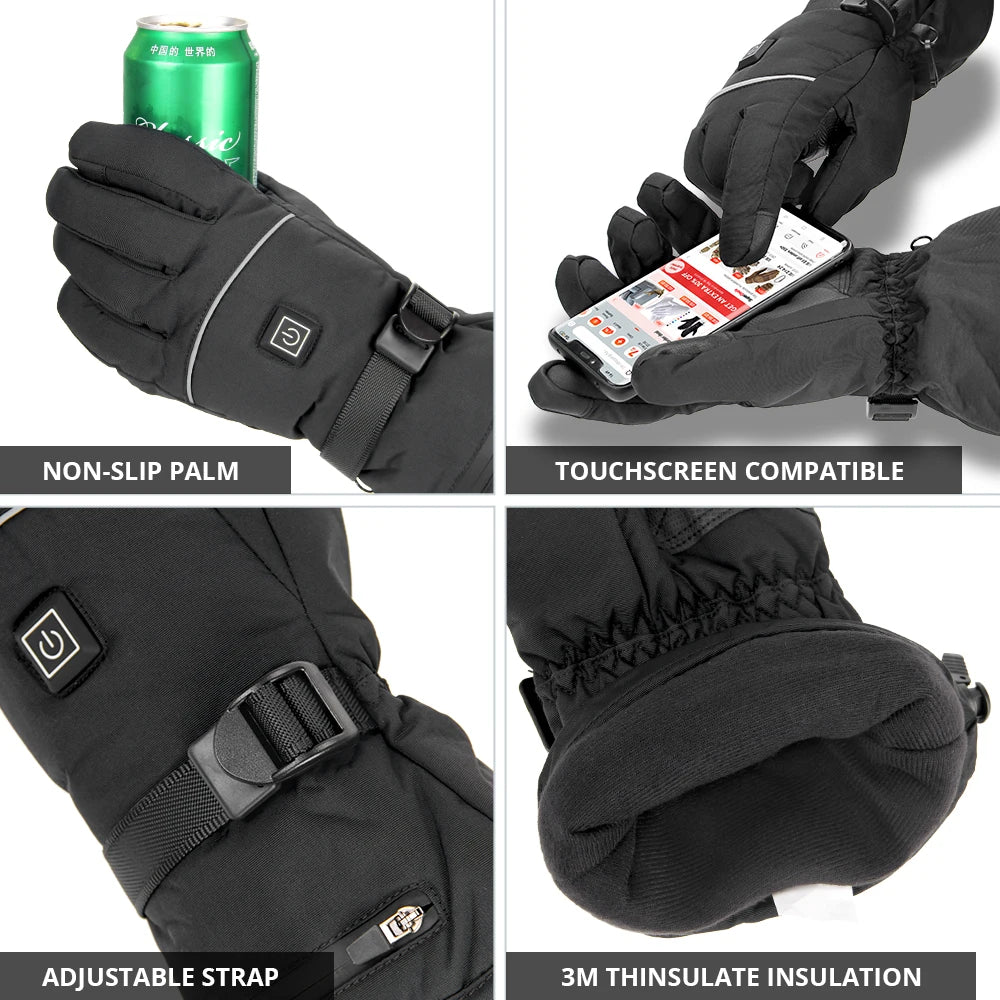 WinterWarm Electric Heated Gloves