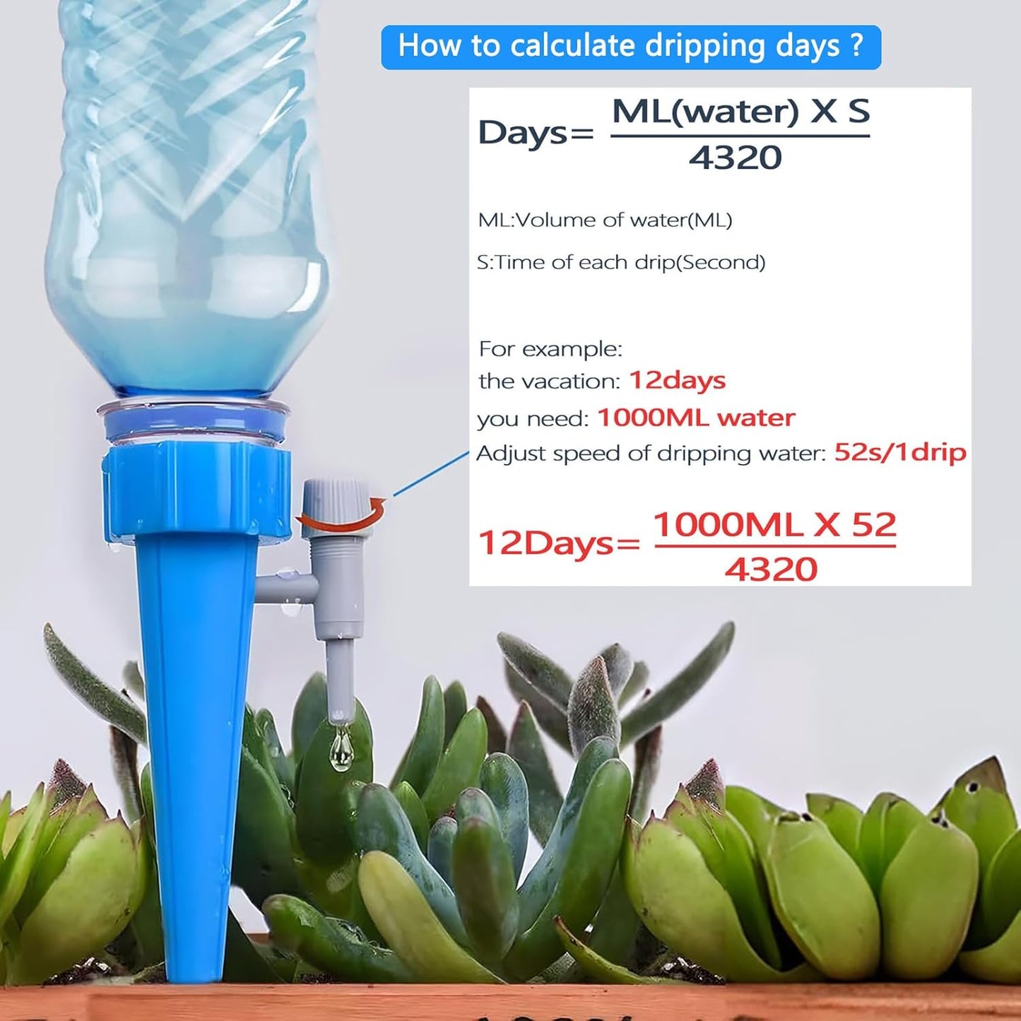 Easy Watering Plant Spikes