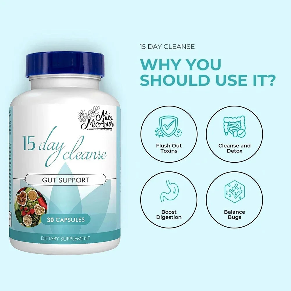 Natural 15-Day Colon Cleanse Capsules