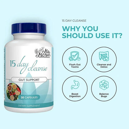 Natural 15-Day Colon Cleanse Capsules