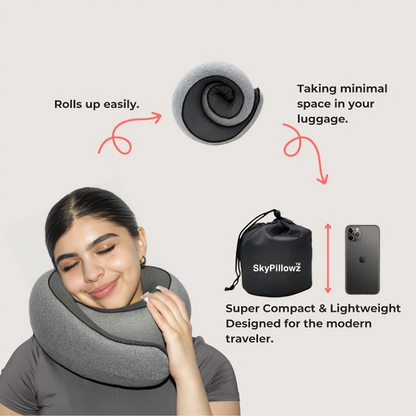 SkyComfort Travel Pillow