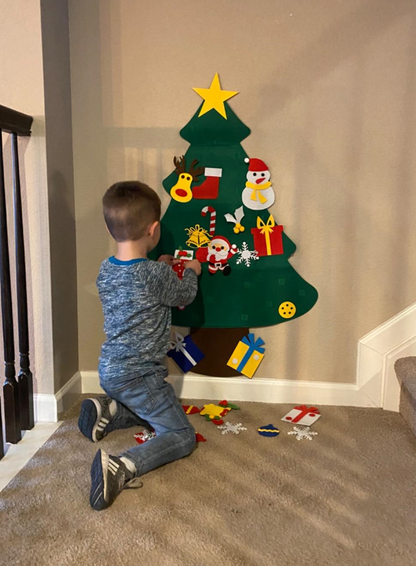 Felt Fun Christmas Tree for Kids