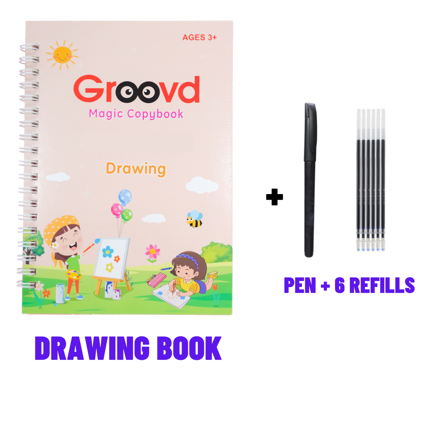 Grooved Magic Copybooks